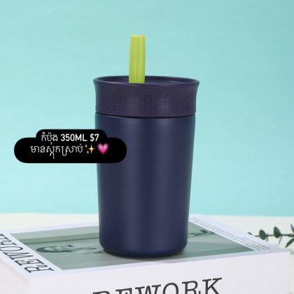 350ml stainless steel bottle-blue