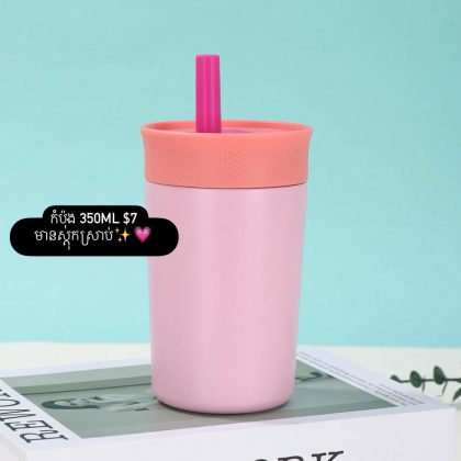 350ml stainless steel bottle-PINK