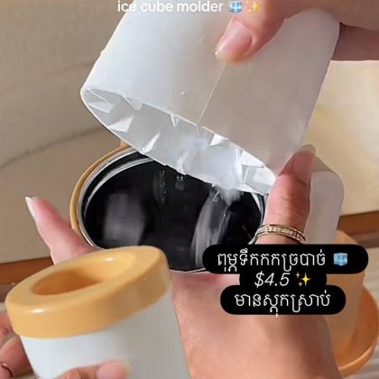 cylindrical ice mold